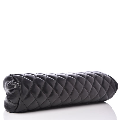 Chanel Lambskin Quilted Timeless Clutch Black 4 of 11