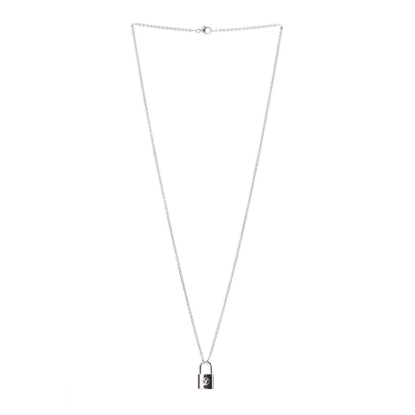 Sterling Silver Lockit Necklace