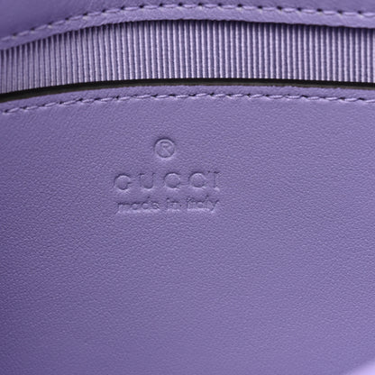 Gucci Lambskin Matelasse Small GG Marmont Shoulder Bag Lapis 6 of 10