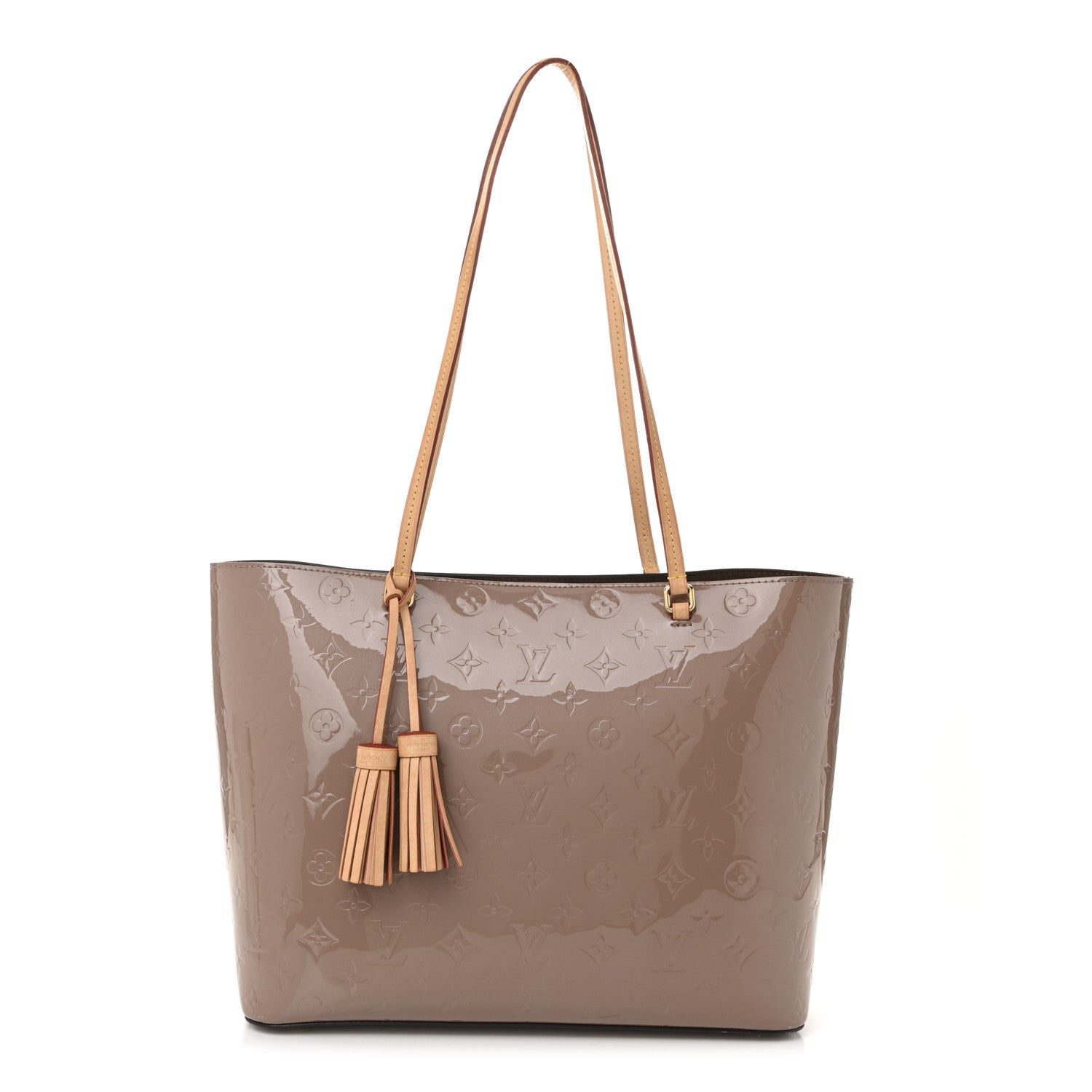 Louis Vuitton Vernis Long Beach MM Rose Velours 1 of 12