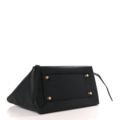 Celine Grained Calfskin Micro Belt Bag Navy 3 of 9