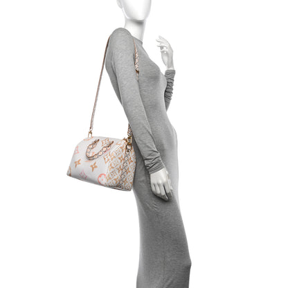 Louis Vuitton Monogram Giant By The Pool 2.0 Speedy Bandouliere 25 Beige 2 of 9