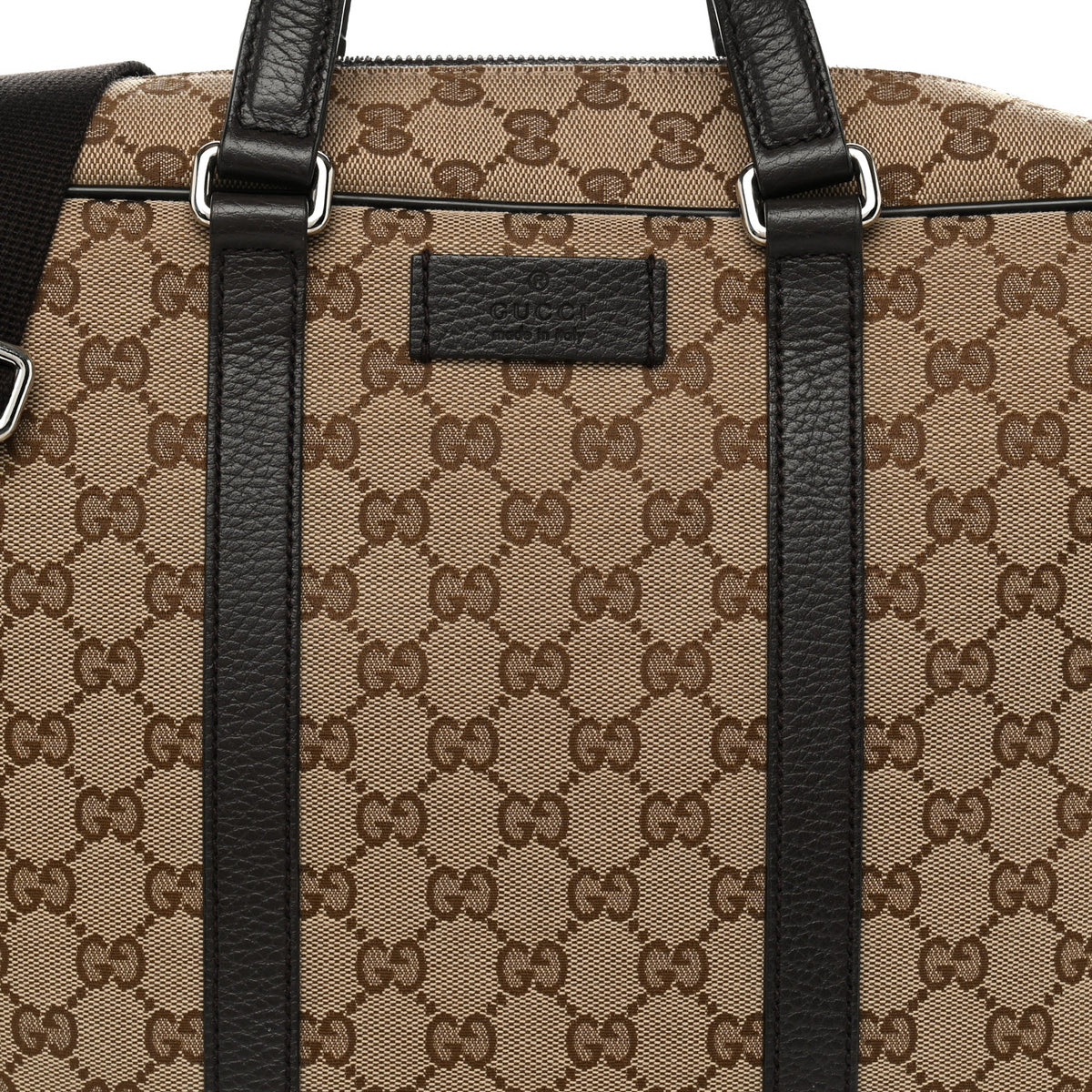 Monogram Briefcase Dark Brown