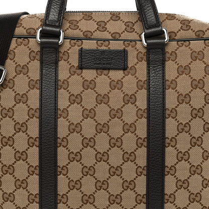 Gucci Monogram Briefcase Dark Brown 8 of 11