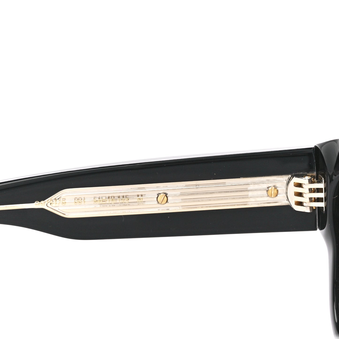 Acetate Square Frame Sunglasses GG1517S Black