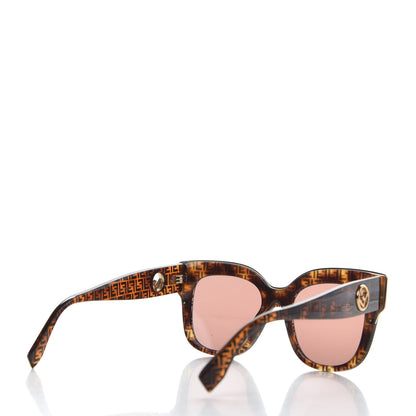 Fendi Acetate F is Fendi 51mm Cat Eye Sunglasses FF 0359/S Tortoise Camouflage 4 of 7