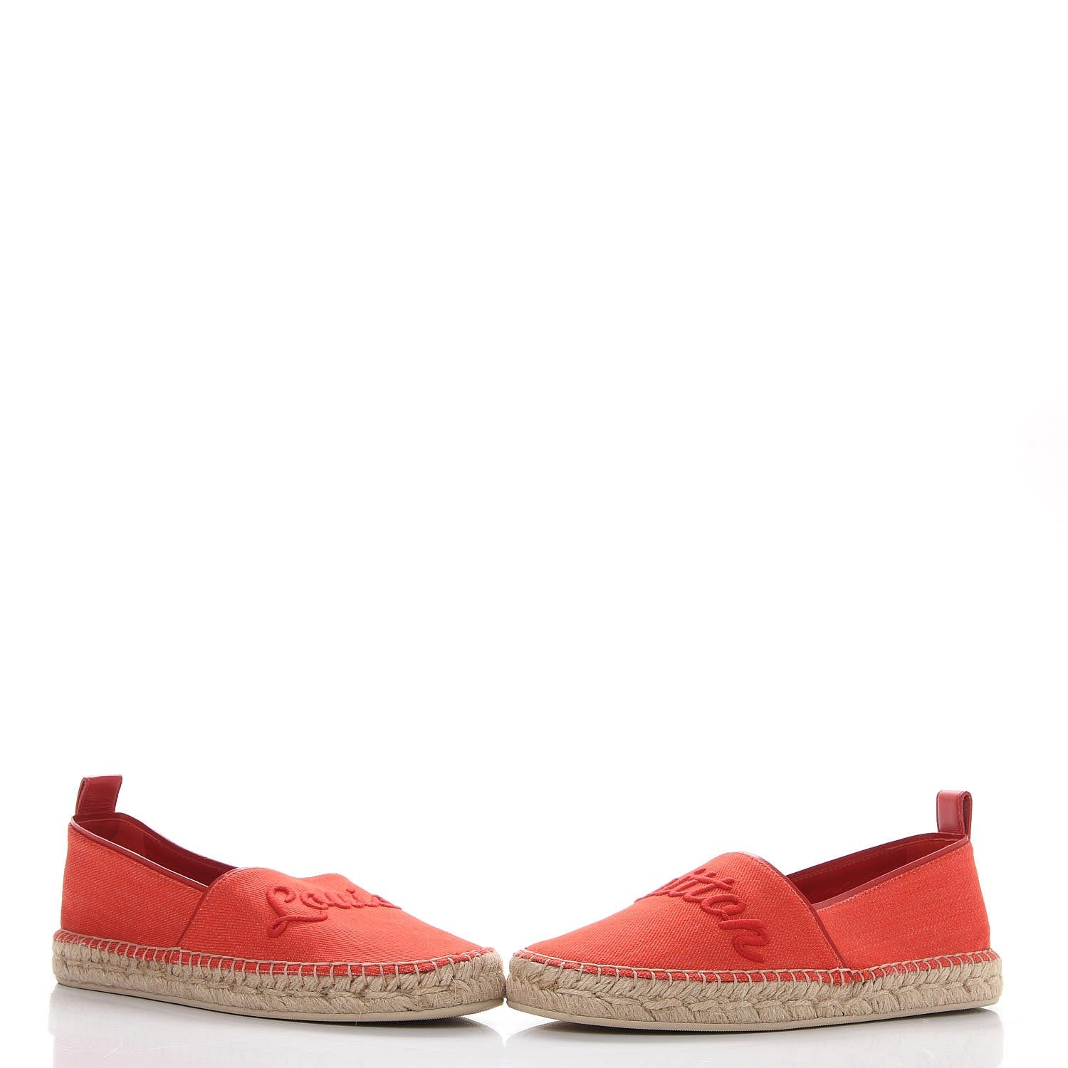 Louis Vuitton Canvas Waterfall Espadrille 36 Rouge 6 of 10