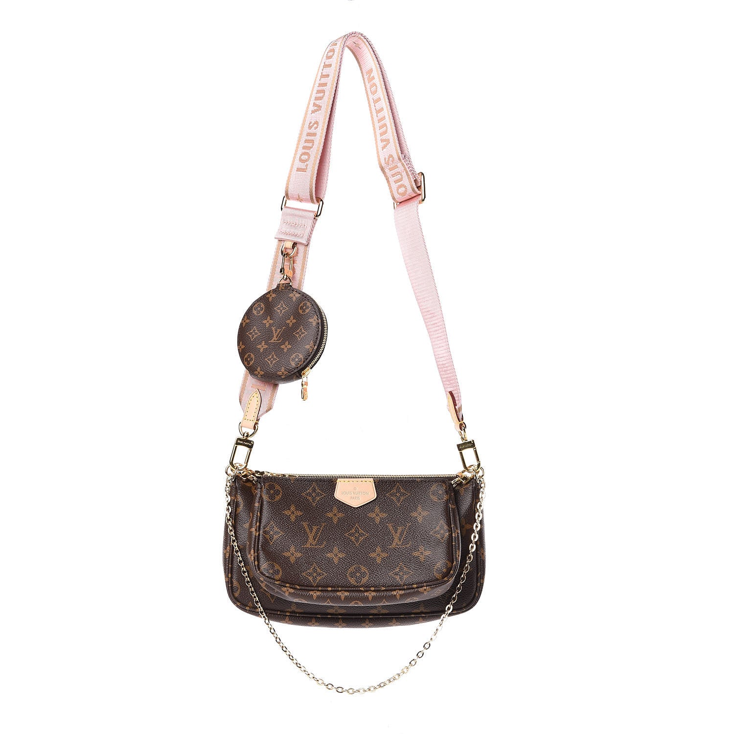 Louis Vuitton Monogram Multi Pochette Accessories Rose Clair 1 of 11