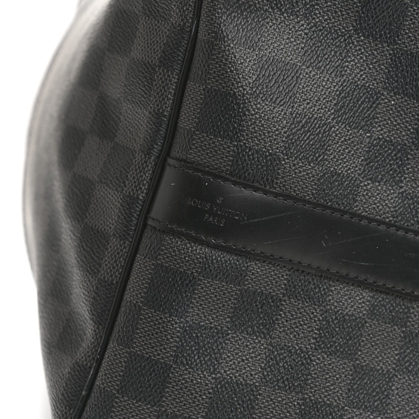 Damier Graphite Keepall Bandouliere 55