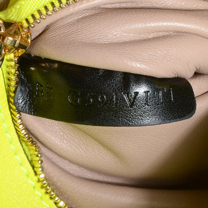 Valentino Garavani Vitello My Own Code Clutch Yellow Fluo 8 of 8