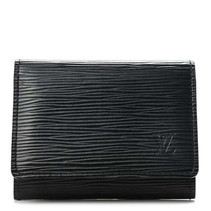 Louis Vuitton Epi Business Card Holder Black 1 of 10