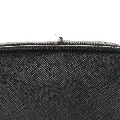 Prada Saffiano Medium Galleria Double Zip Tote Black 9 of 13