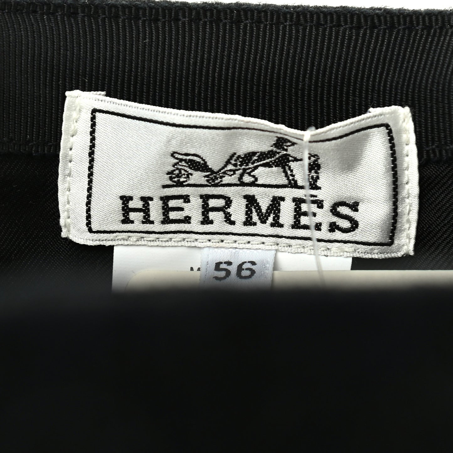 Wool Davis Varsity Cap 56 Black