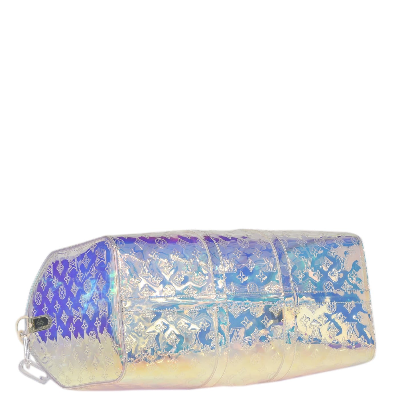 PVC Monogram Keepall Bandouliere 50 Iridescent Prism