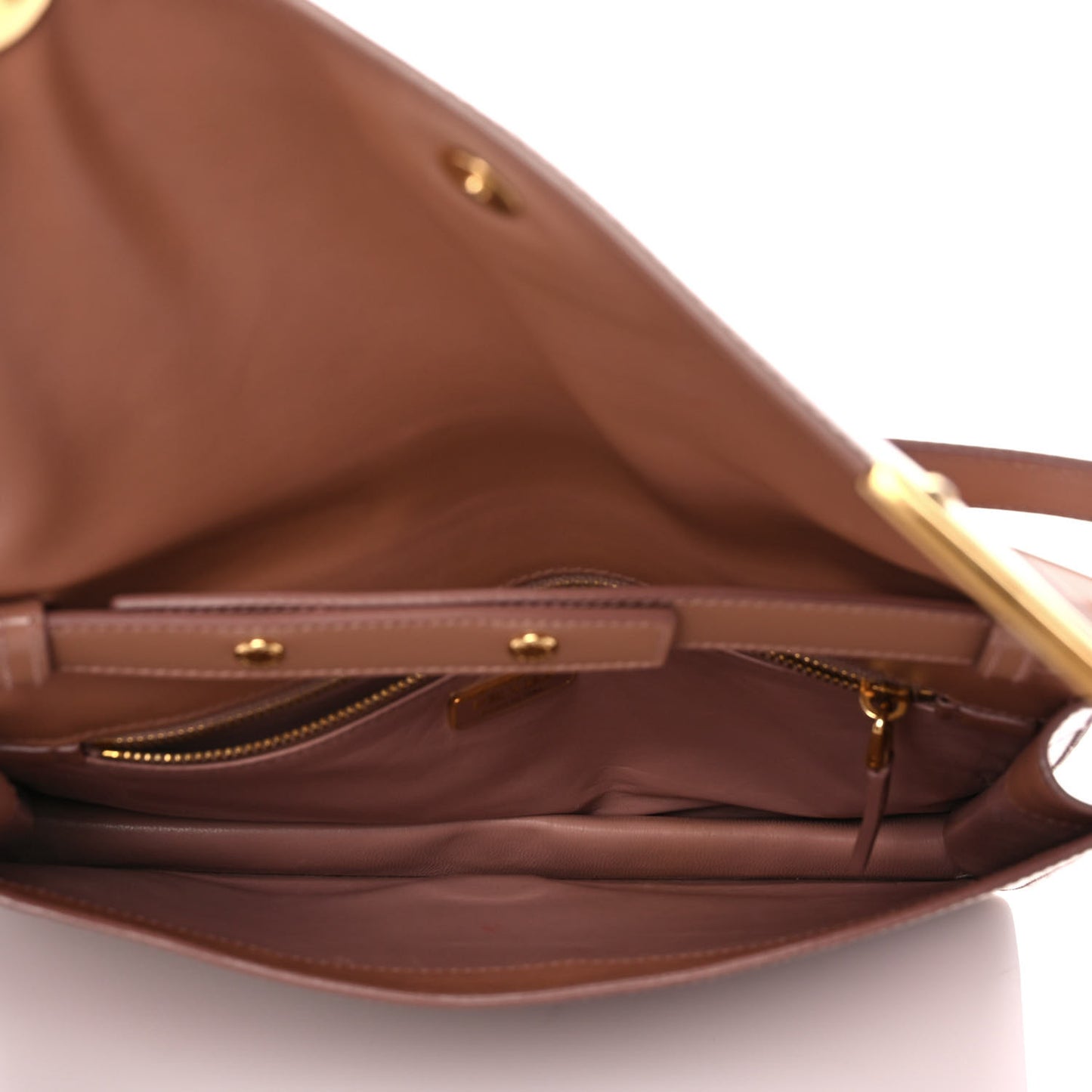 Spazzolato Neiman Marcus Pochette Nudo