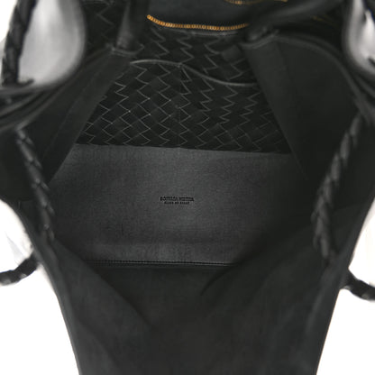 Bottega Veneta Silky Calfskin Large Andiamo Shoulder Bag Black 5 of 9
