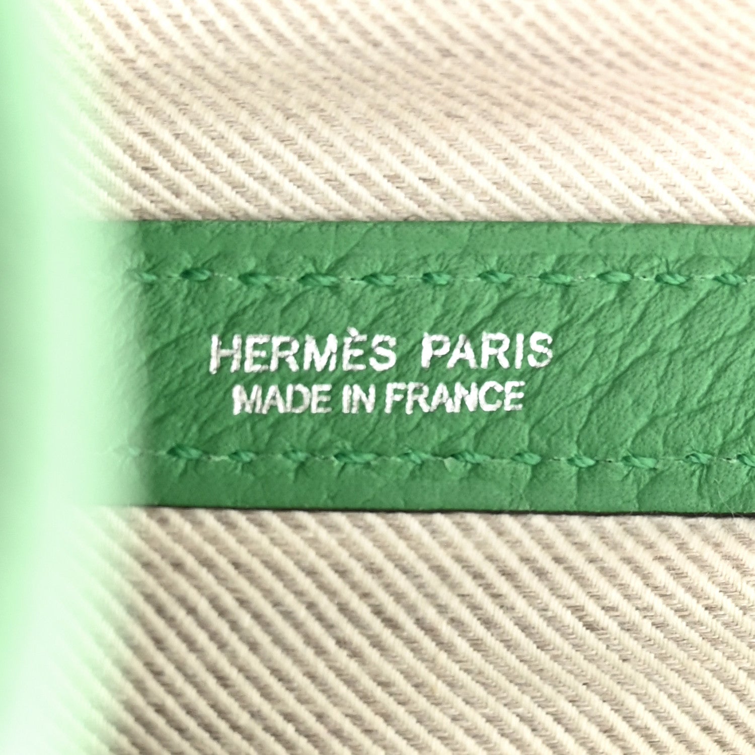 Hermes Vache Country Garden Party 36 MM Bambou 6 of 10