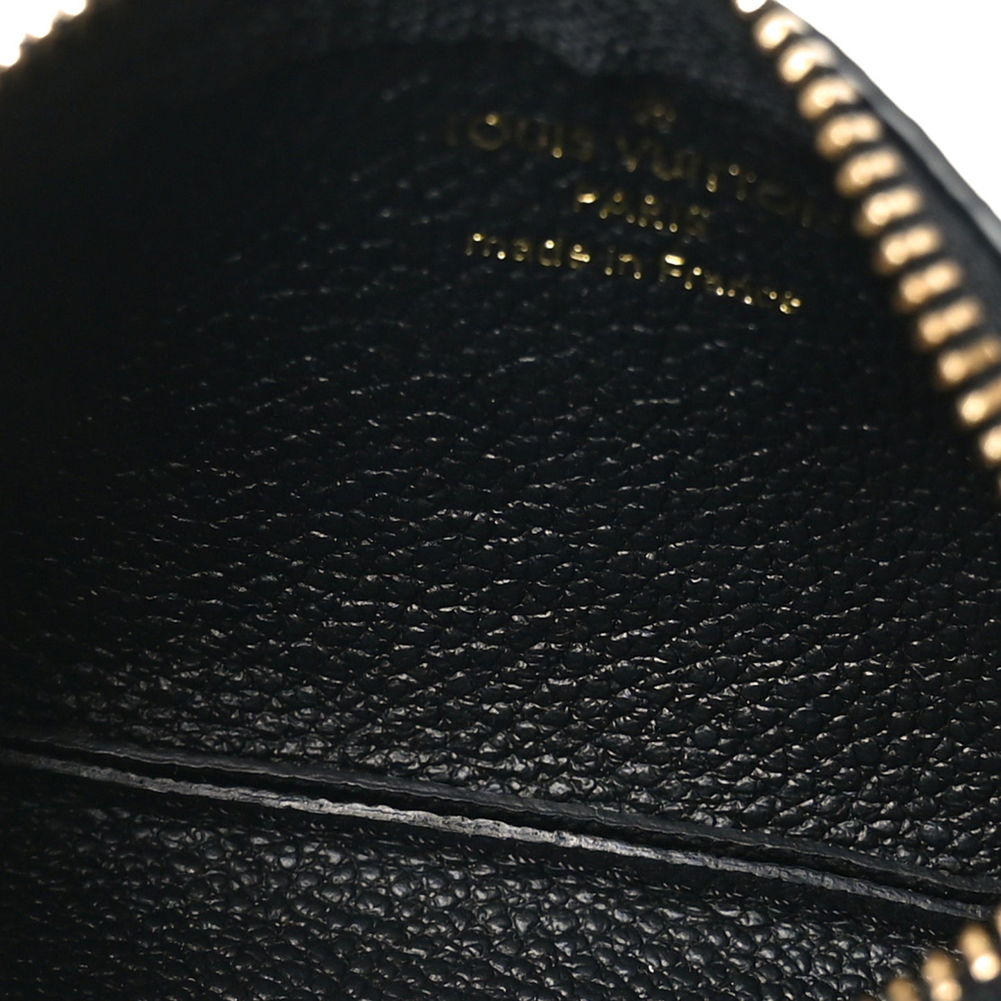 Empreinte Monogram Giant Key Pouch Black Beige
