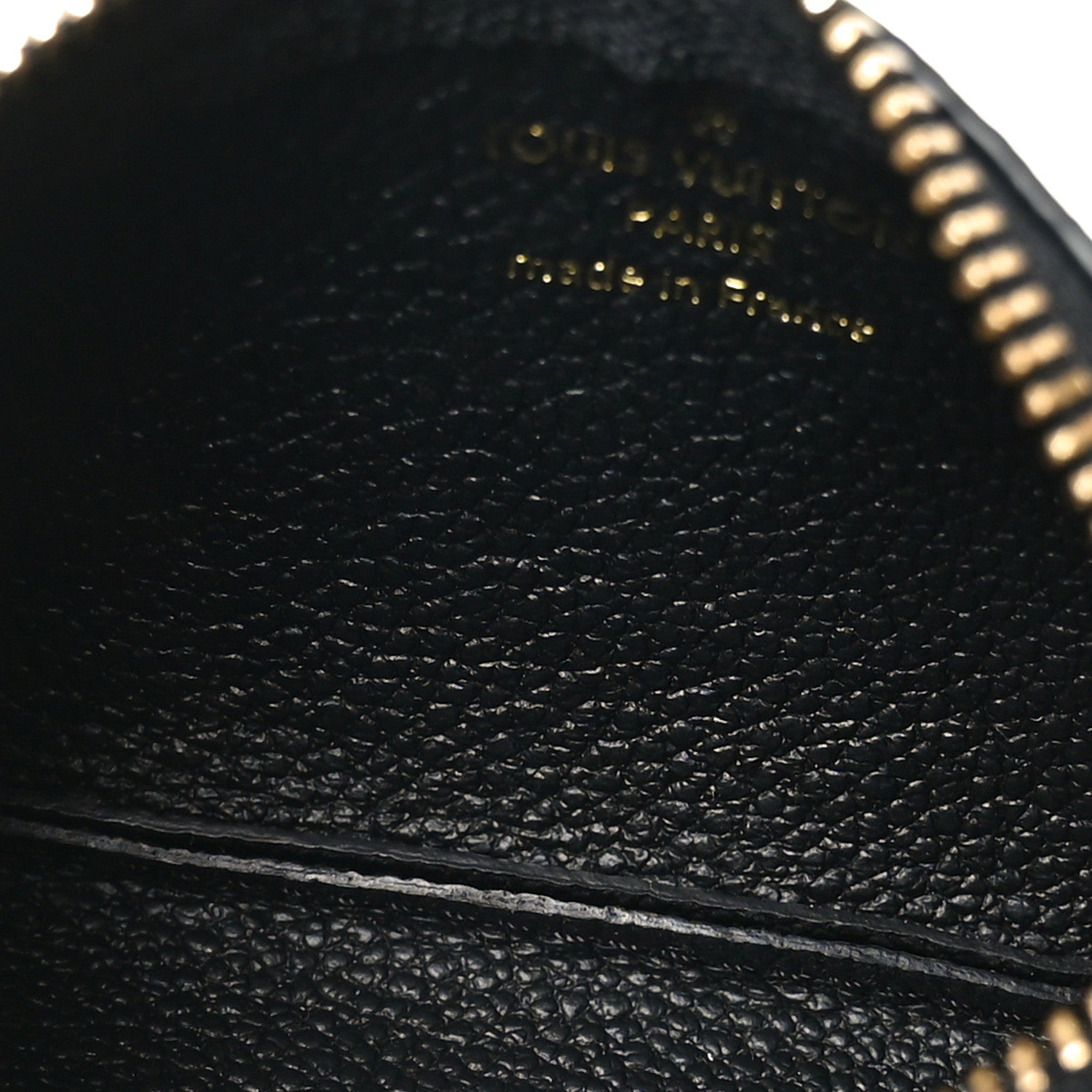 Louis Vuitton Empreinte Monogram Giant Key Pouch Black Beige 5 of 6
