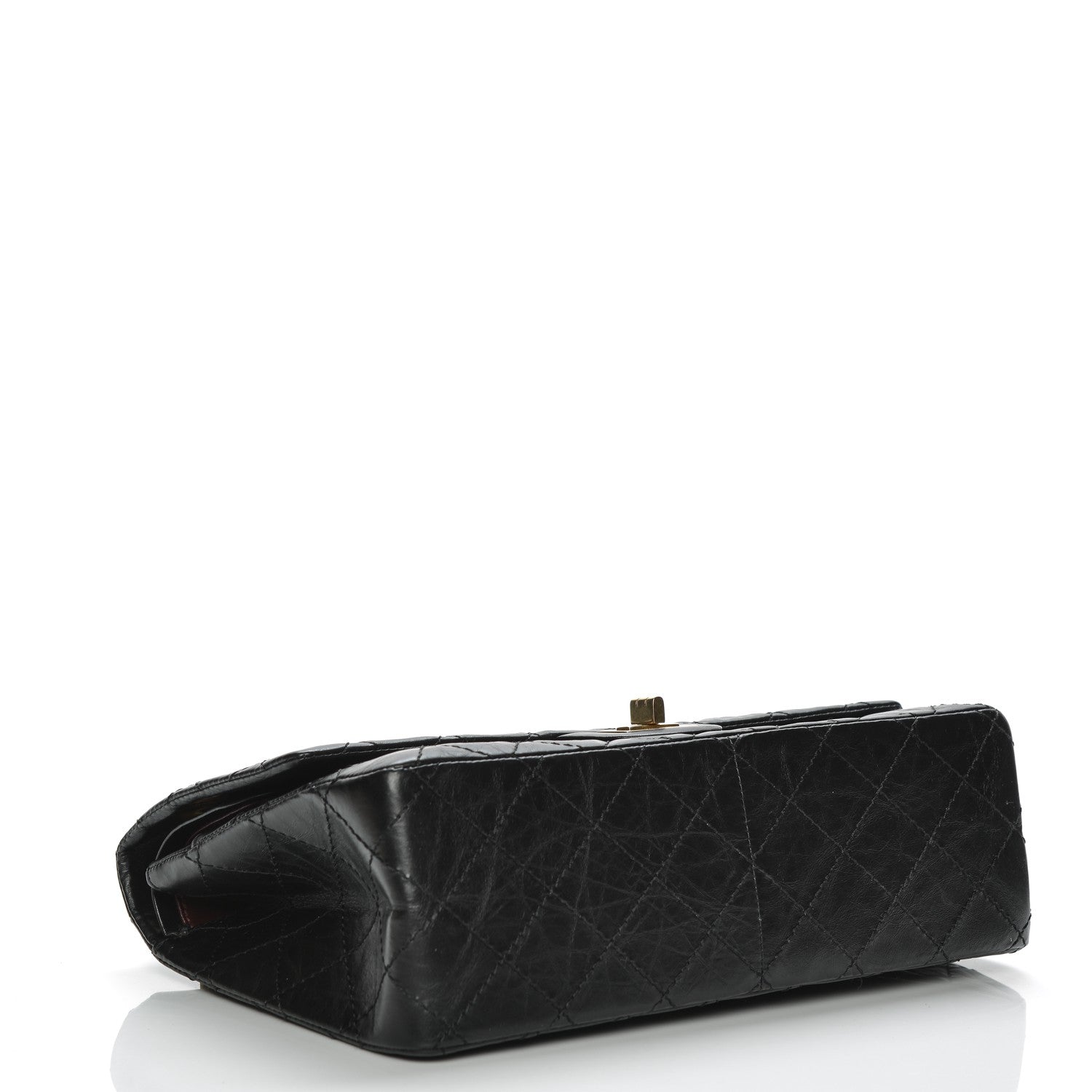 Chanel Aged Calfskin Quilted 2.55 Reissue 226 Flap Black 4 of 8