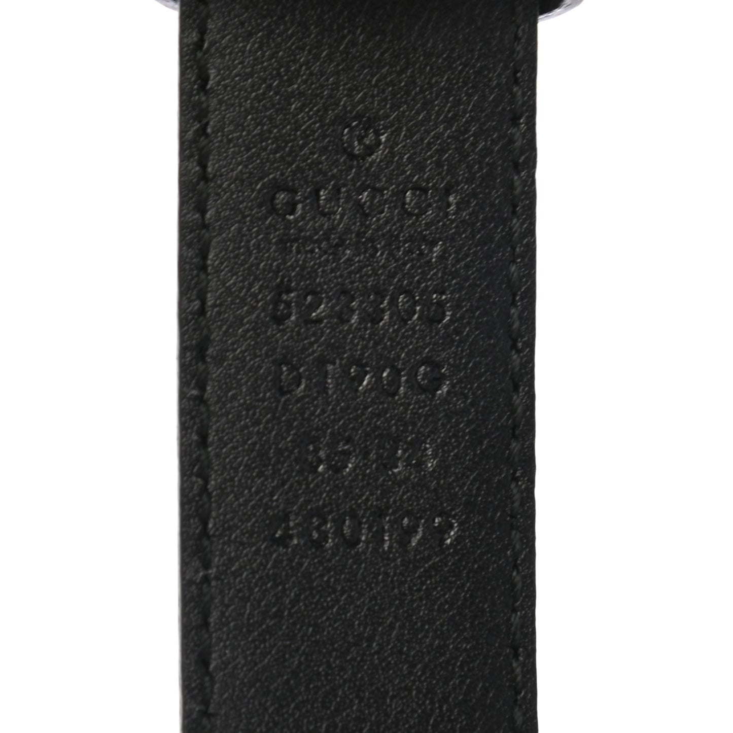 Calfskin G Cube 25mm Belt 85 34 Black