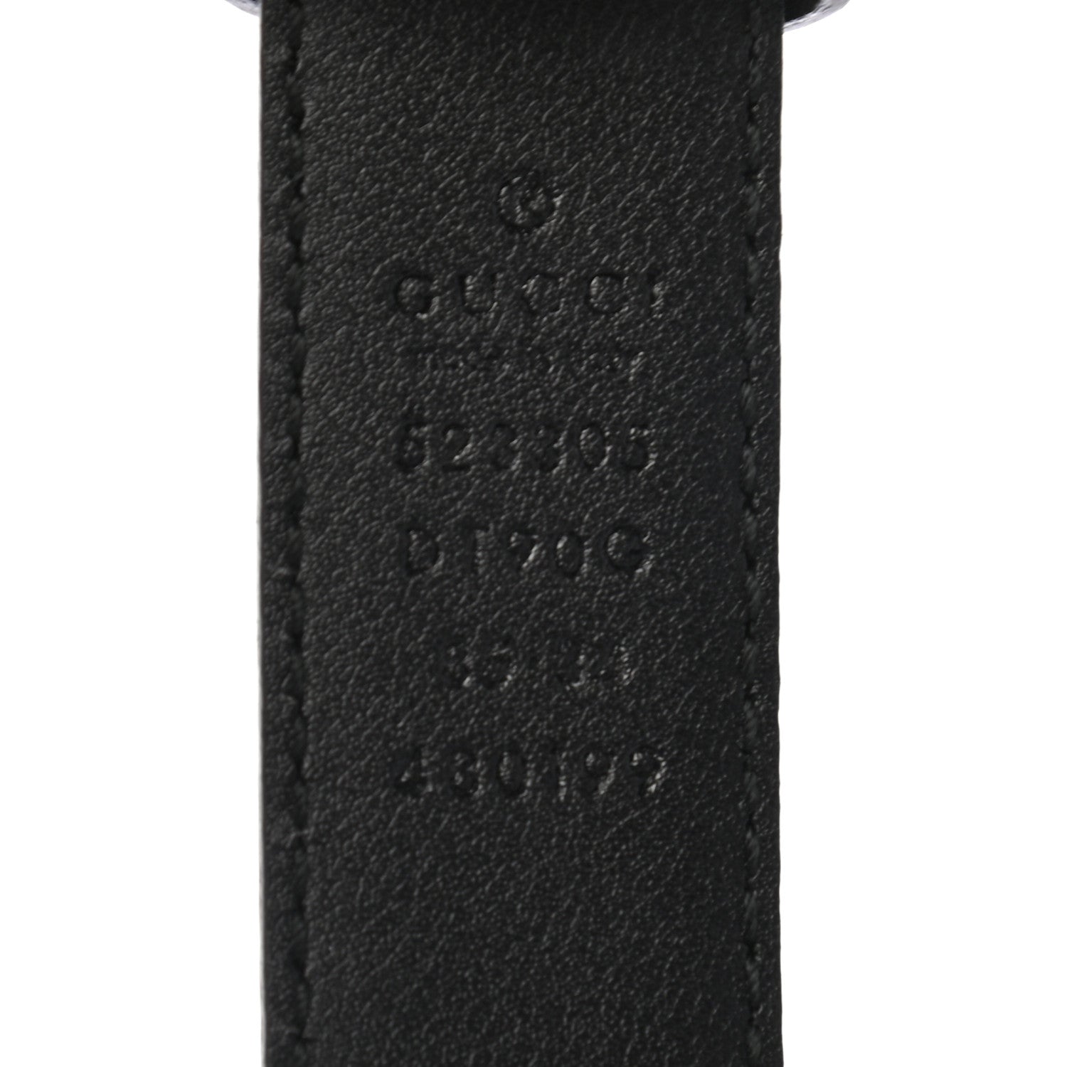 Gucci Calfskin G Cube 25mm Belt 85 34 Black 3 of 4