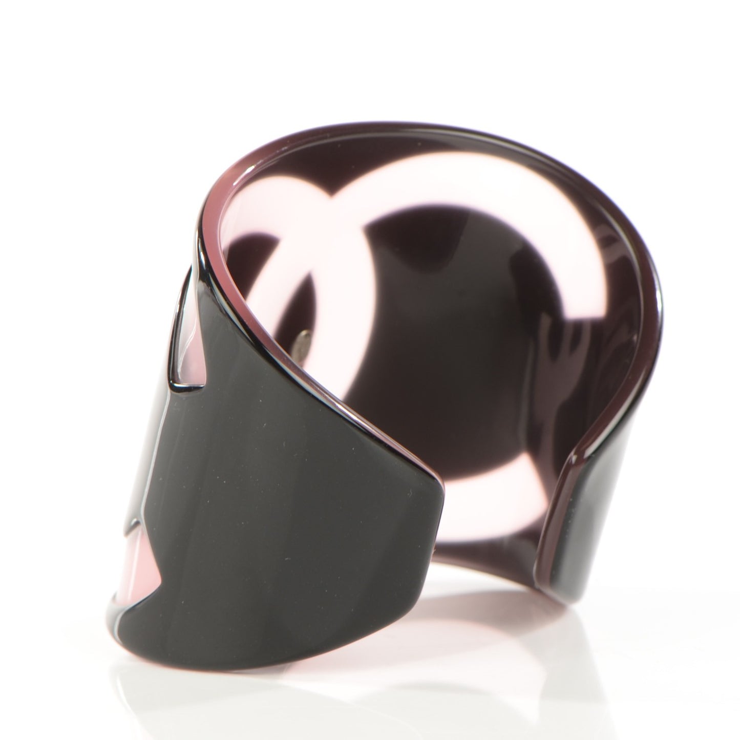 Resin CC Cuff Black Pink