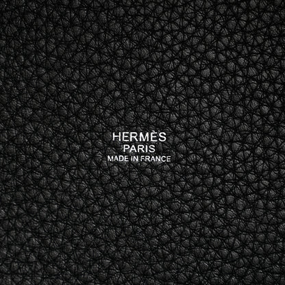 Hermes Taurillon Clemence Picotin Lock 22 MM Black 6 of 10