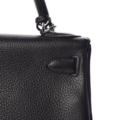 Hermes Togo Kelly Retourne 28 Black 38 of 39