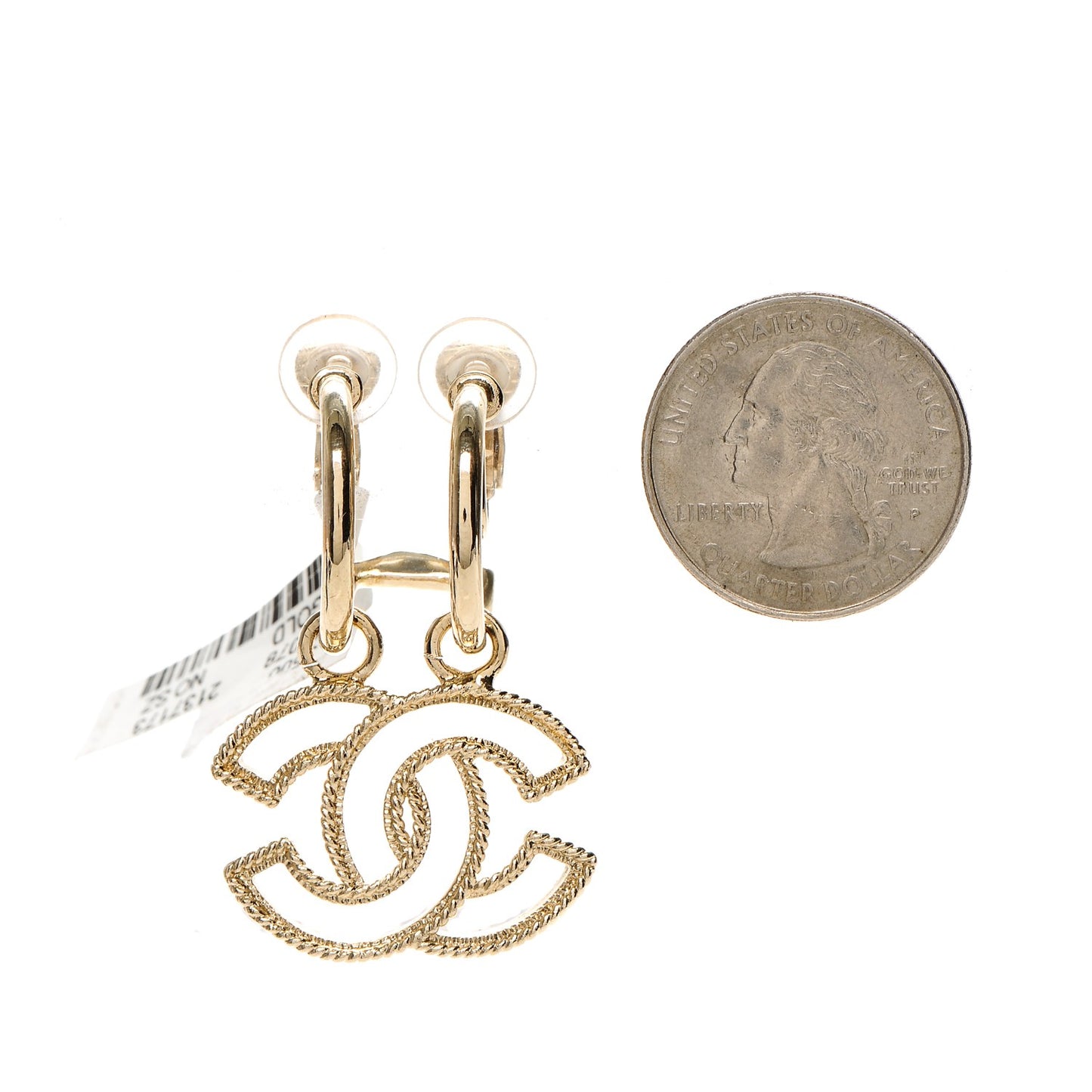 CC Clip On Earring Gold
