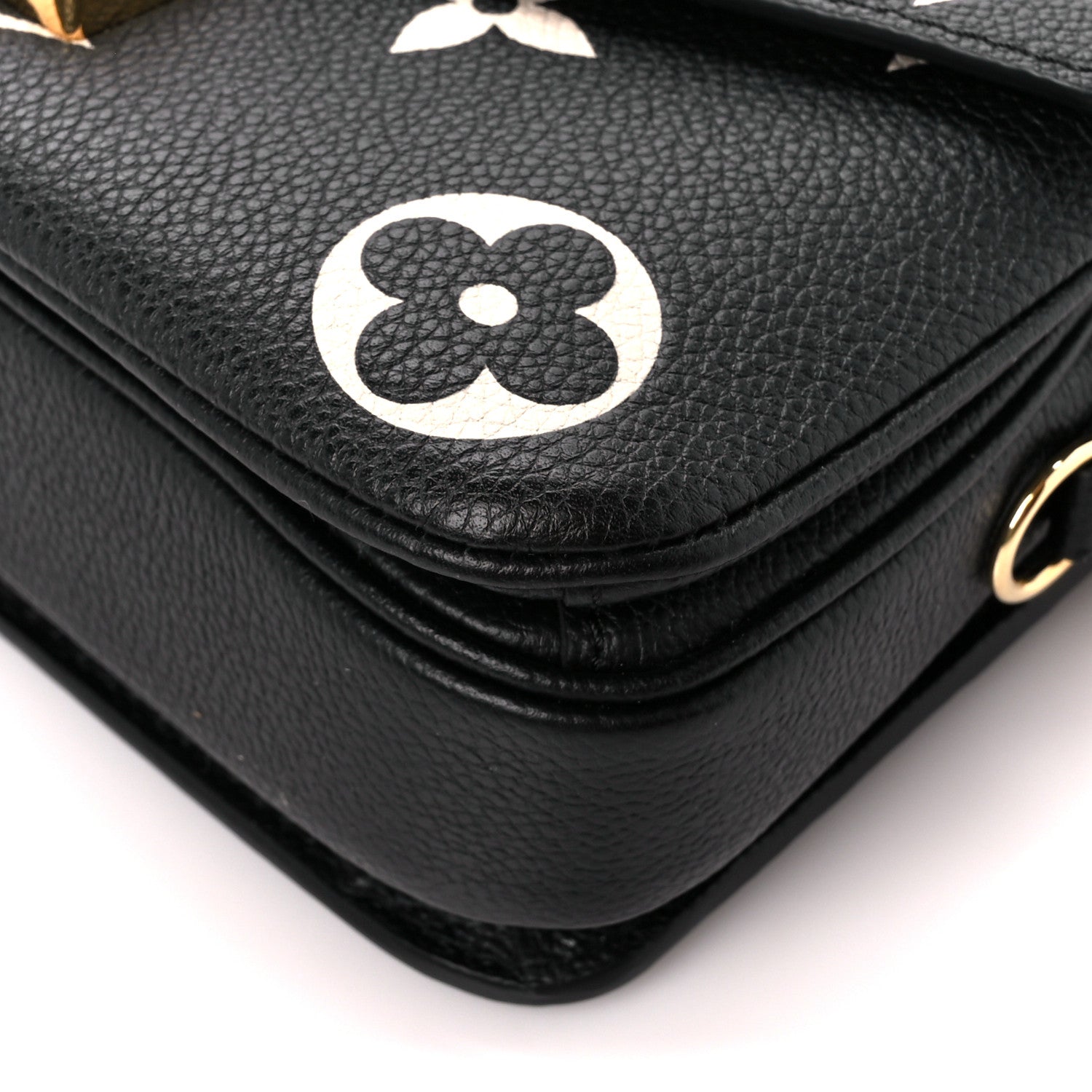 Louis Vuitton Empreinte Monogram Giant Pochette Metis East West Black Beige 10 of 10