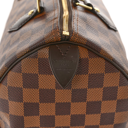 Louis Vuitton Damier Ebene Speedy 30 6 of 12