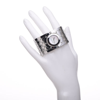 Gucci Stainless Steel Mother of Pearl 33mm Twirl Quartz Watch 2 of 6