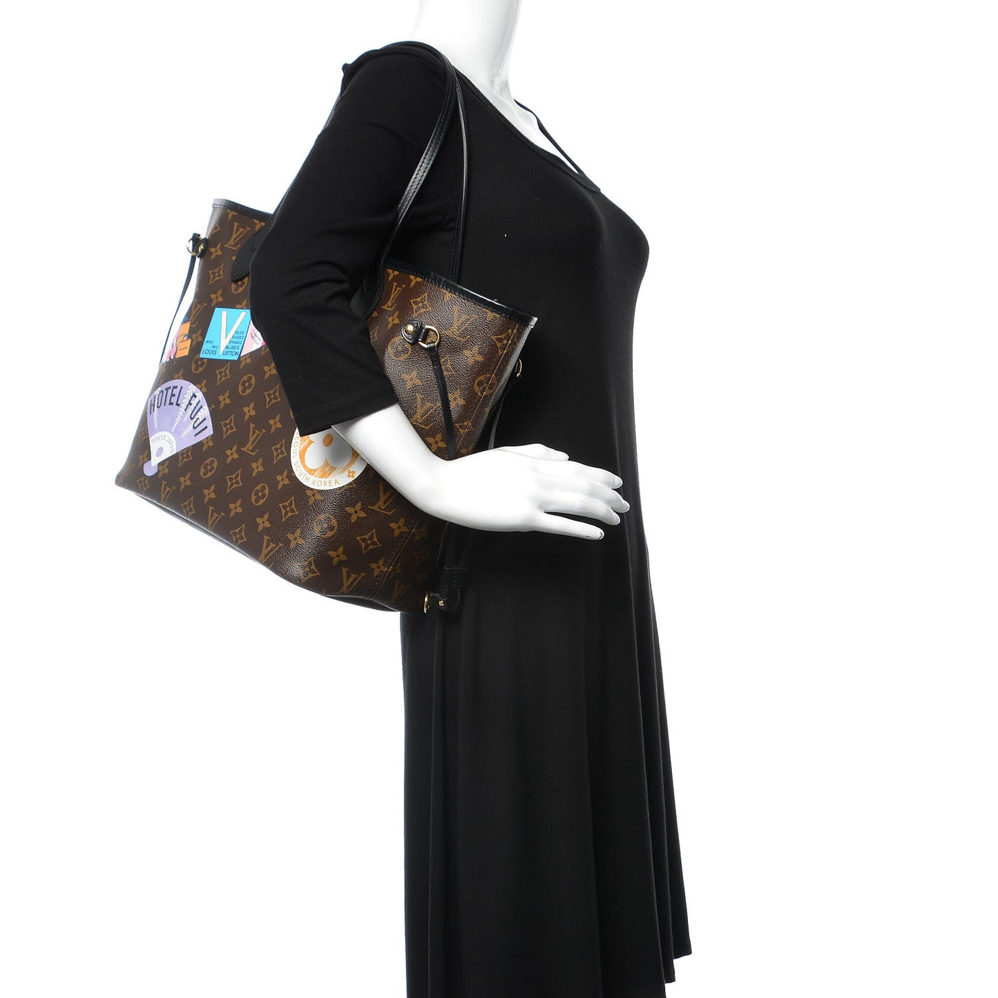 Monogram My LV World Tour Neverfull MM
