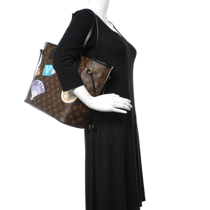 Louis Vuitton Monogram My LV World Tour Neverfull MM 2 of 9