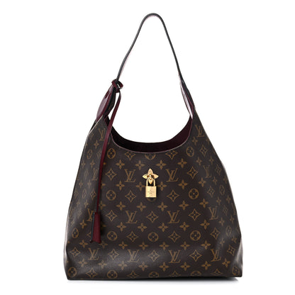 Louis Vuitton Monogram Flower Hobo Bordeaux 1 of 27