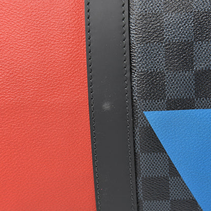 Louis Vuitton Damier Cobalt America's Cup Regatta Keepall Bandouliere 45 12 of 14