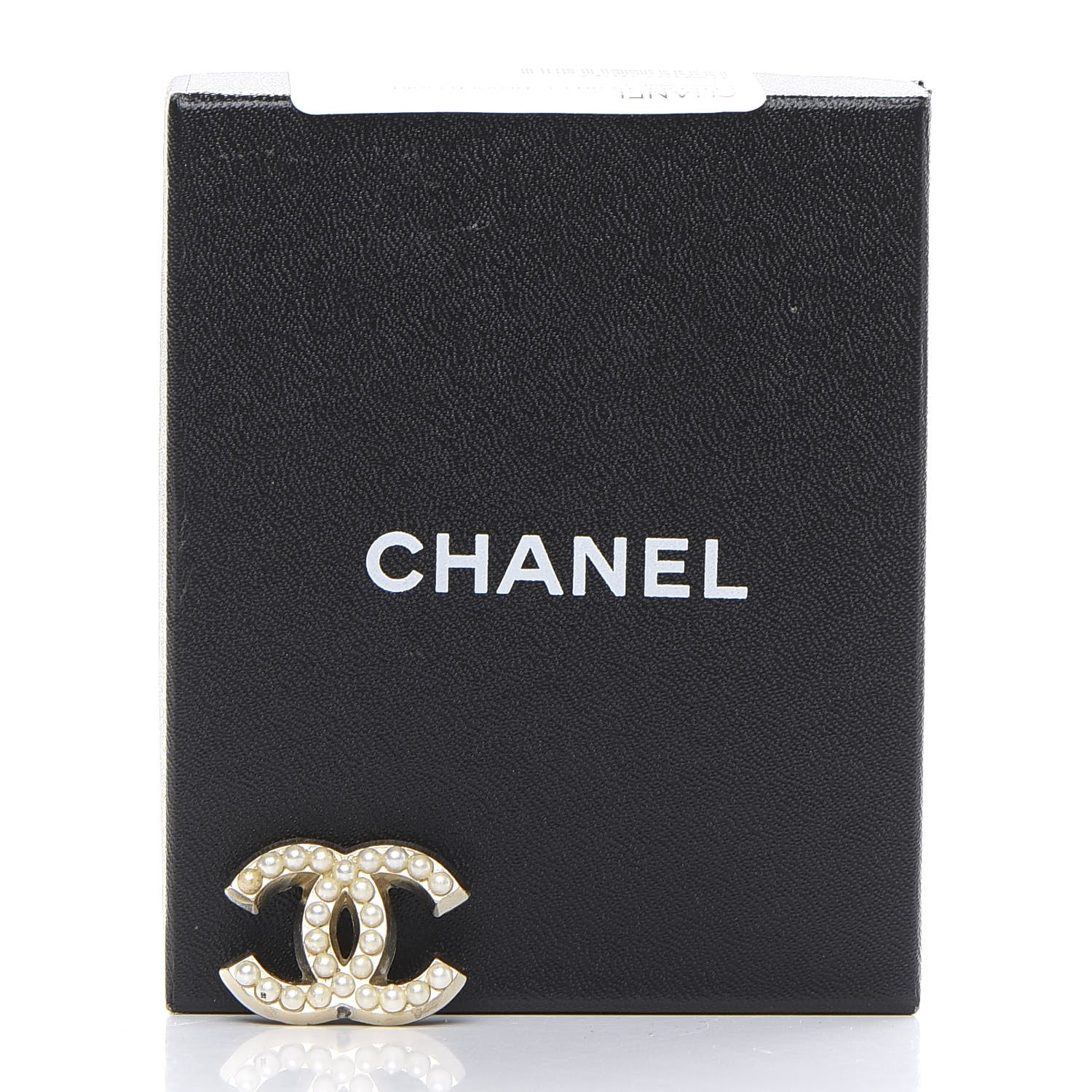 Chanel Pearl CC Brooch Gold 4 of 5