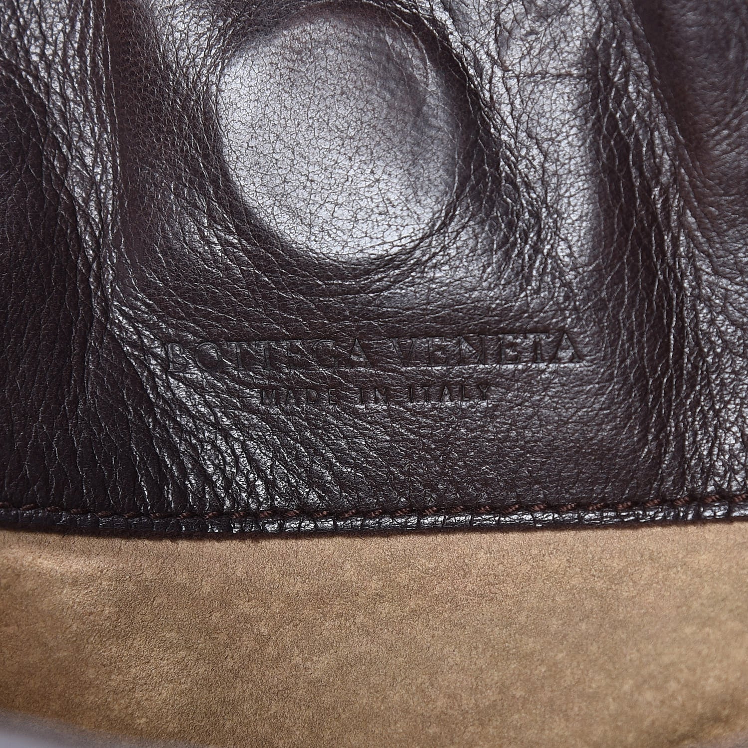 Bottega Veneta Nappa Intrecciato Shoulder Bag Ebano 8 of 9