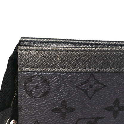 Louis Vuitton Taigarama Pochette Voyage MM Gunmetal 7 of 7