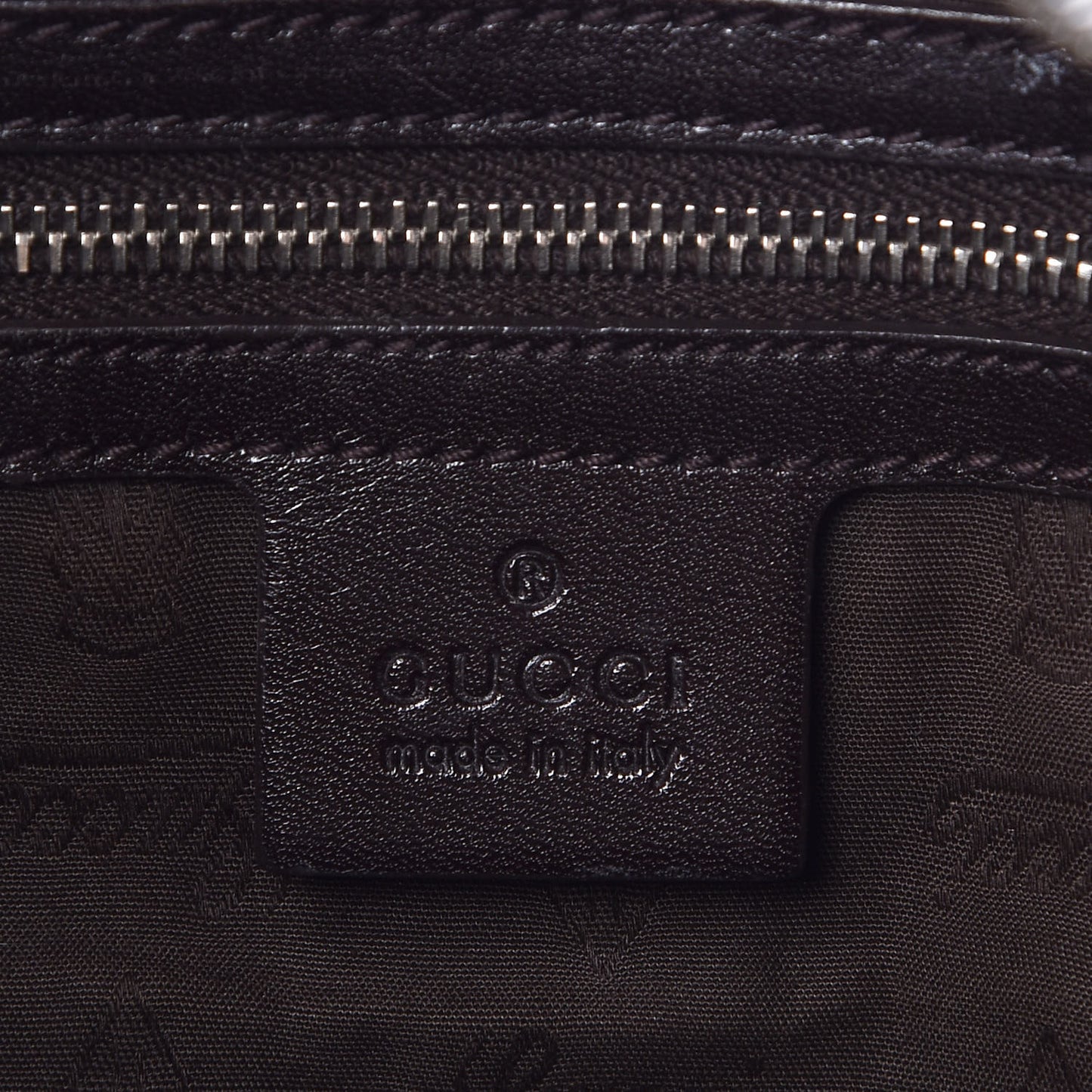 Monogram Large GG Twins Hobo Dark Brown