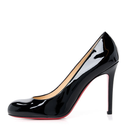 Christian Louboutin Patent Simple 100 Pumps 37 Black 1 of 9