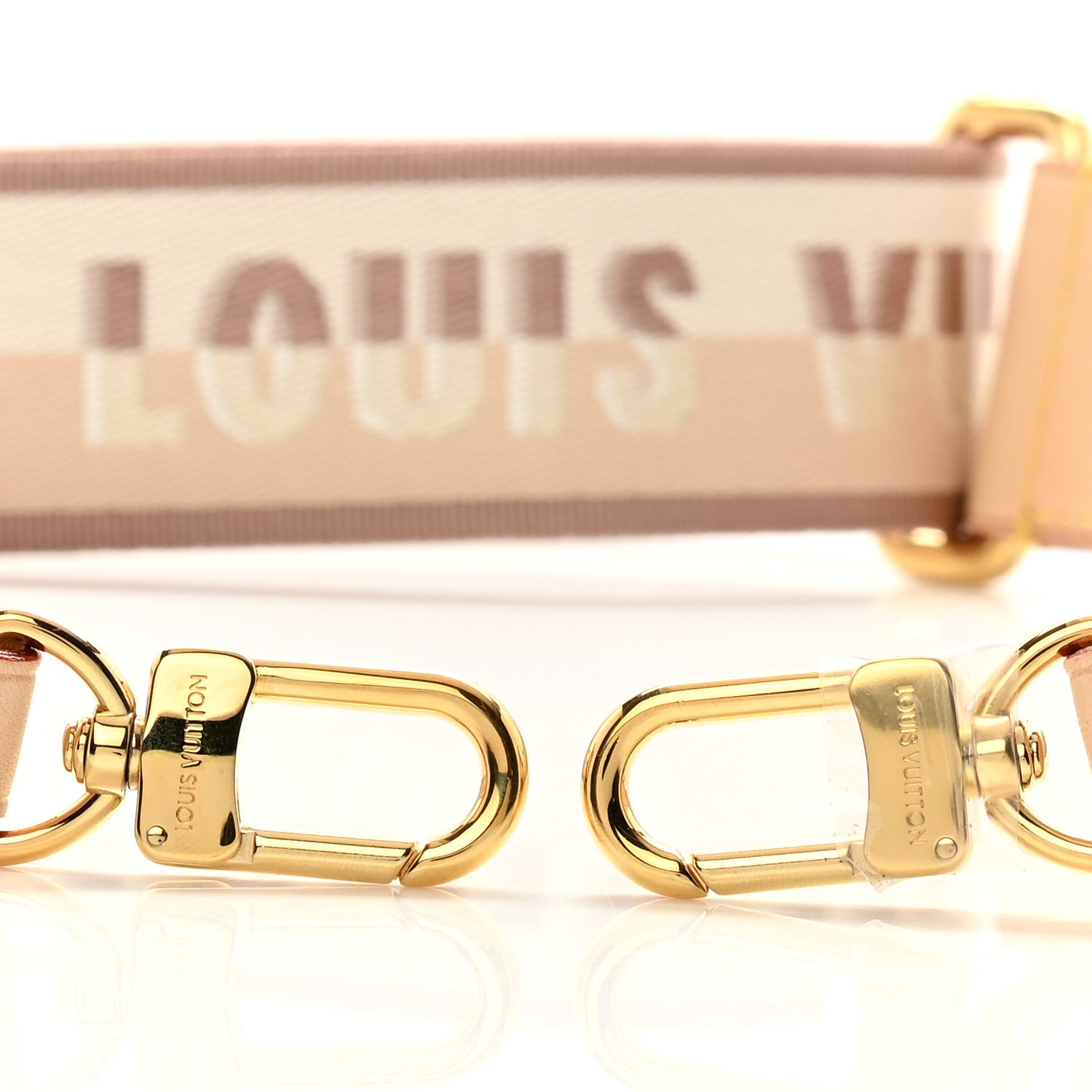 Louis Vuitton Jacquard Speedy Bandouliere 20 Shoulder Strap Beige 3 of 3