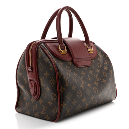 Louis Vuitton Monogram Golden Arrow Speedy Burgundy 3 of 14