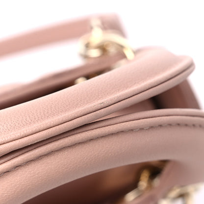 Christian Dior Lambskin Cannage Micro DiorAmour Lady Dior Pink 8 of 8