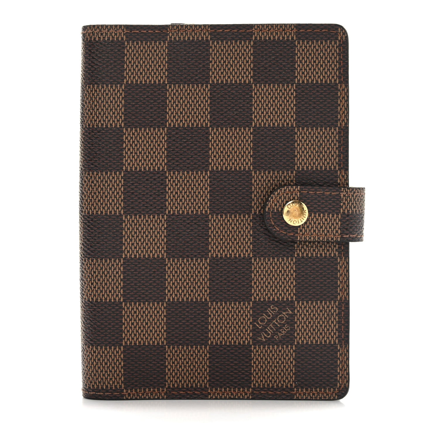 Damier Ebene Small Ring Agenda Cover