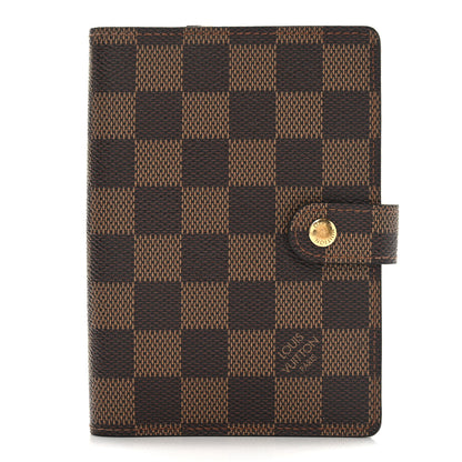 Louis Vuitton Damier Ebene Small Ring Agenda Cover 1 of 7