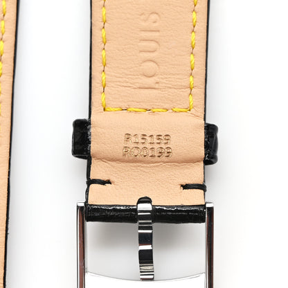 Louis Vuitton Alligator Tambour Watch Strap Black 4 of 4
