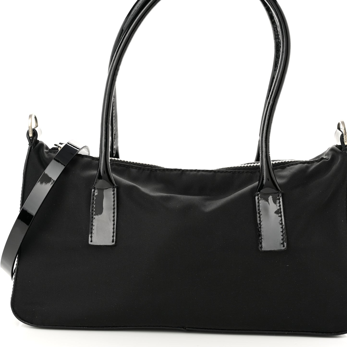 Nylon Spazzolato Bag Black