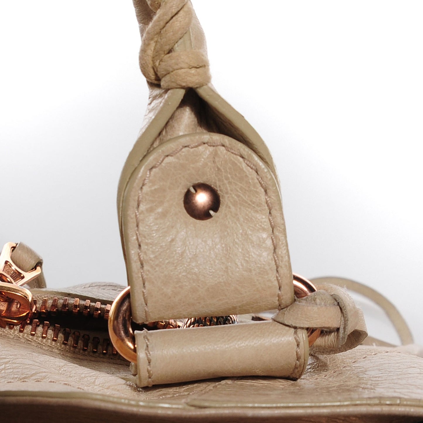 Agneau Giant 21 Rose Gold Hardware City Praline